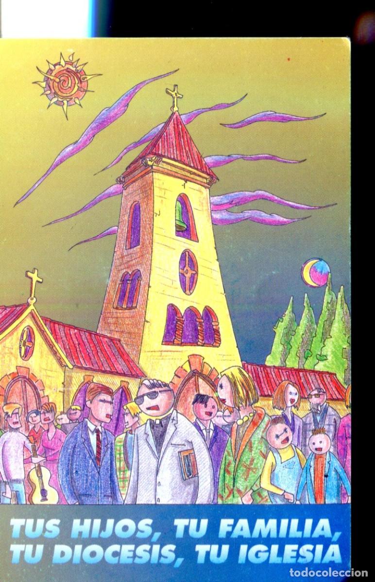 Coleccionismo calendarios: Calendario 1997 DIA DE LA IGLESIA DIOCESANA (Tus Hijos,Tu Familia,Tu Diocesis,Tu Iglesia) RELIGIOSO