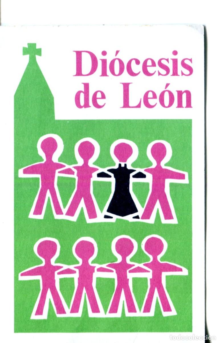 Coleccionismo calendarios: Calendario 1992 DIOCESIS DE LEON (Se responsable, colabora) RELIGIOSO