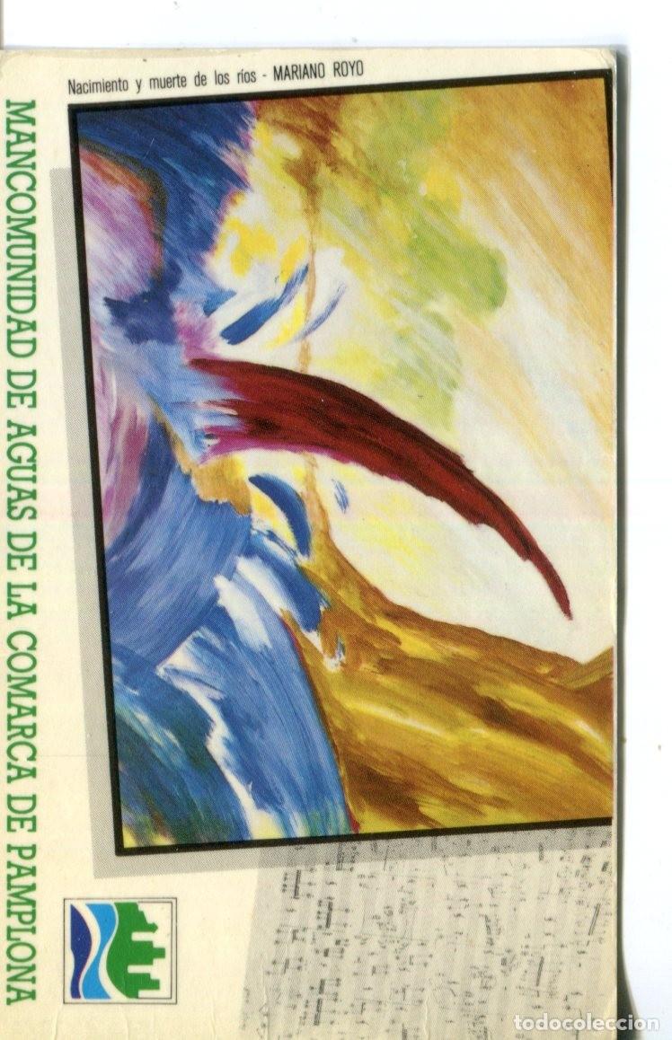 Collectionnisme Calendriers: CALENDARIO MANCOMUNIDAD DE AGUAS DE LA COMARCA DE PAMPLONA A&Ntilde;O 1986 Pintura