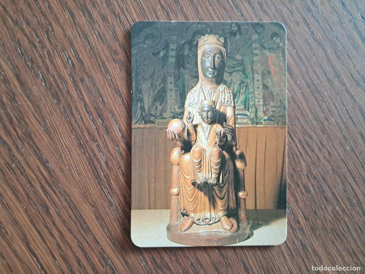 Coleccionismo calendarios: calendario de serie DLB 24.916, virgen de Montserrat, a&ntilde;o 1992.