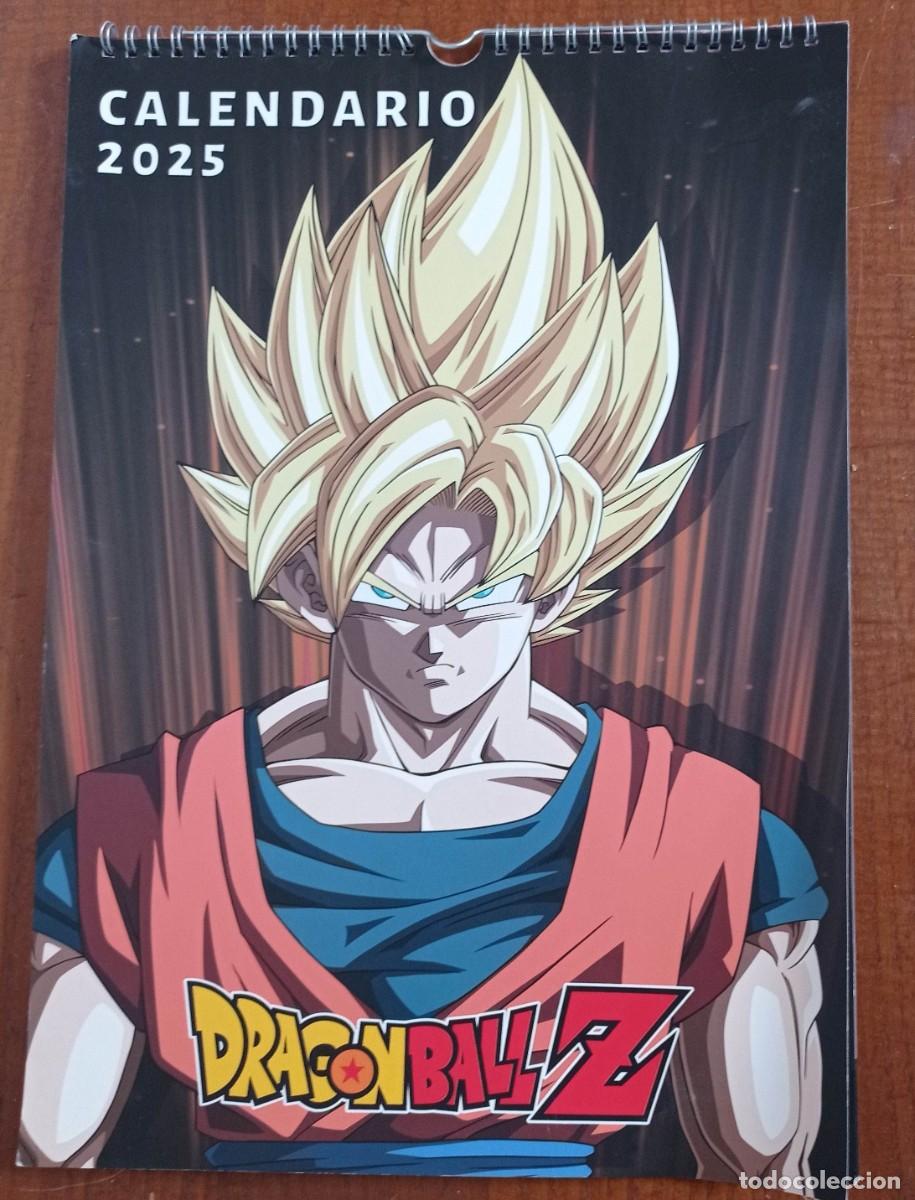 Coleccionismo calendarios: DRAGON BALL CALENDARIO 2025