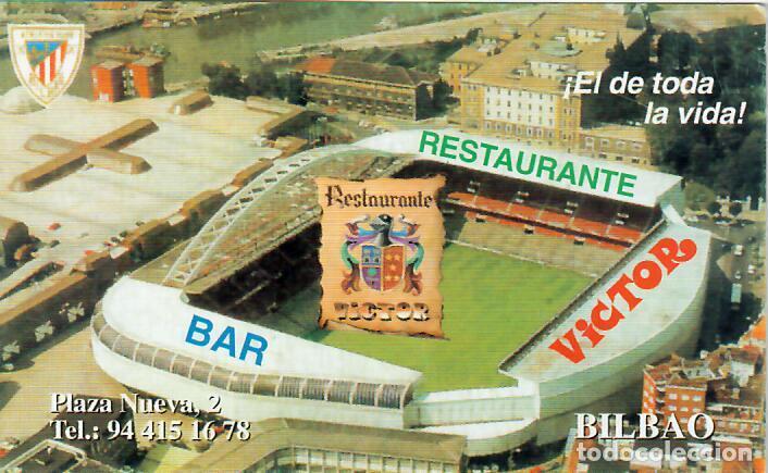 Coleccionismo calendarios: CALENDARIO DE PUBLICIDAD F&Uacute;TBOL - A&Ntilde;O 2001 - SAN MAM&Eacute;S - ATHLETIC DE BILBAO