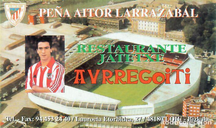 Coleccionismo calendarios: CALENDARIO DE PUBLICIDAD F&Uacute;TBOL - A&Ntilde;O 2001 - SAN MAM&Eacute;S - ATHLETIC DE BILBAO