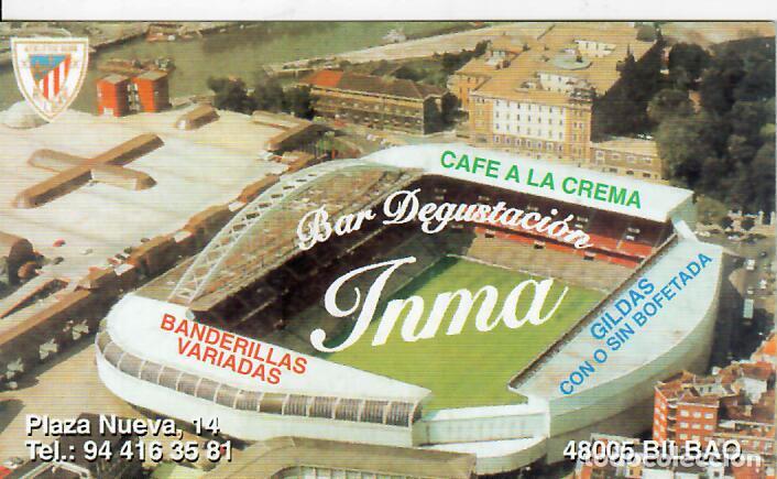 Coleccionismo calendarios: CALENDARIO DE PUBLICIDAD F&Uacute;TBOL - A&Ntilde;O 2001 - SAN MAM&Eacute;S - ATHLETIC DE BILBAO