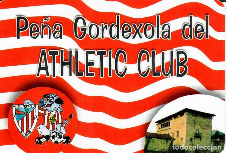 Coleccionismo calendarios: CALENDARIO DE PUBLICIDAD F&Uacute;TBOL - A&Ntilde;O 2001 - PE&Ntilde;A GORDEXOLA ATHLETIC DE BILBAO