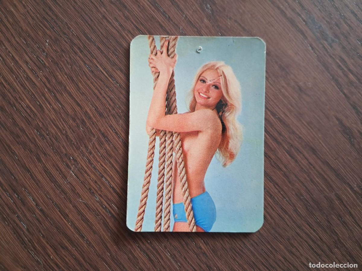 Coleccionismo calendarios: calendario de serie DLB 240, chicas, Bar ca la maca, Monesquiu. a&ntilde;o 1975.