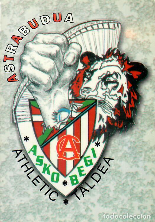Coleccionismo calendarios: CALENDARIO DE PUBLICIDAD F&Uacute;TBOL - A&Ntilde;O 2001 - PE&Ntilde;A ASKO-BEGI ATHLETIC DE BILBAO - ASTRABUDUA