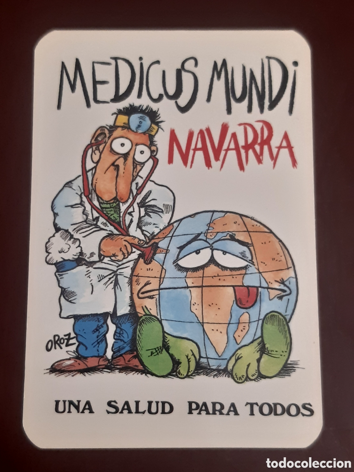 Coleccionismo calendarios: Calendario M&eacute;dicos Mendi Navarra 1993