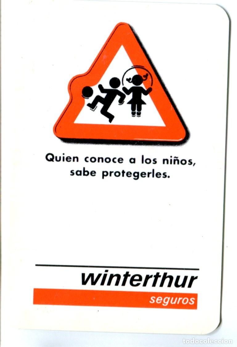 Coleccionismo calendarios: Calendario de publicidad, seguros Winterthur, Madrid a&ntilde;o 1991-92