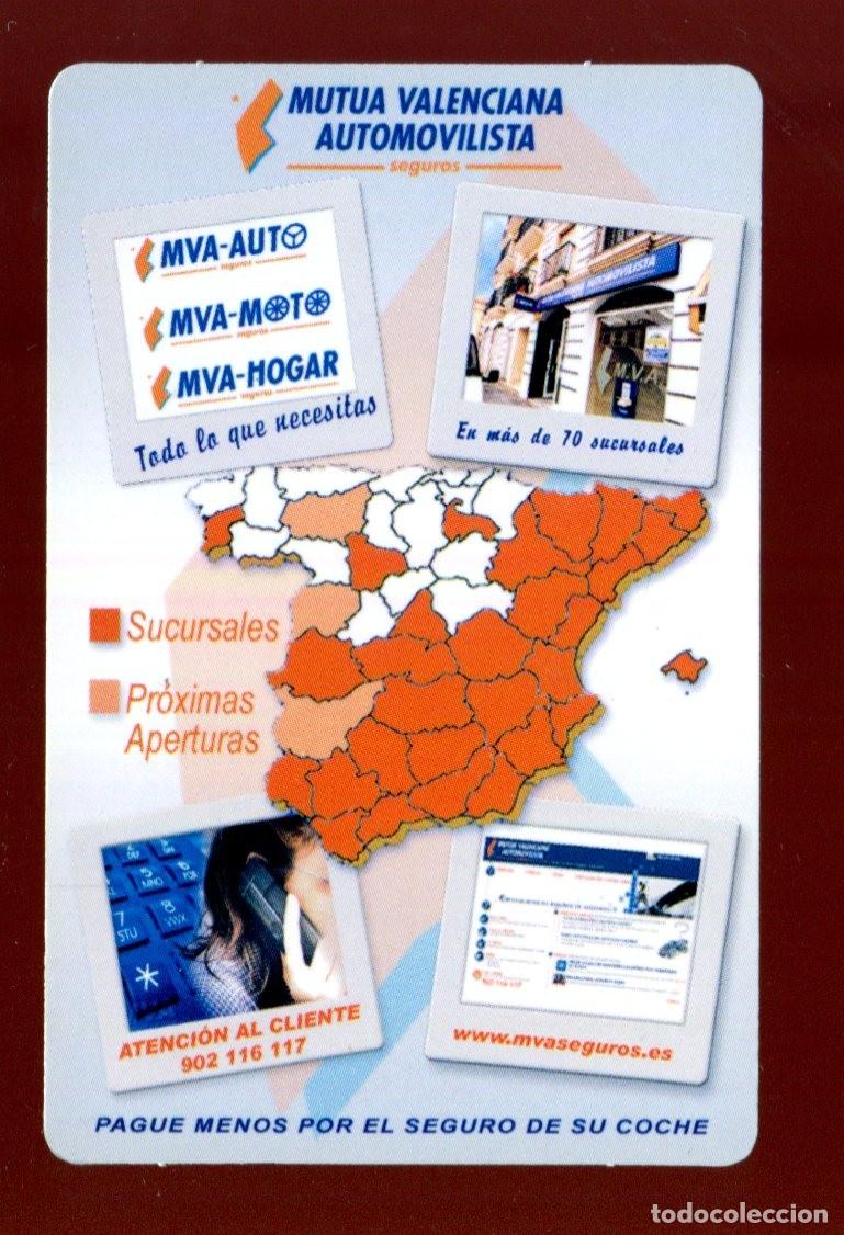 Coleccionismo calendarios: CALENDARIO BOLSILLO - A&Ntilde;O 2004 - MVA MUTUA VALENCIA DEL AUTOMOVILISTA - SEGUROS