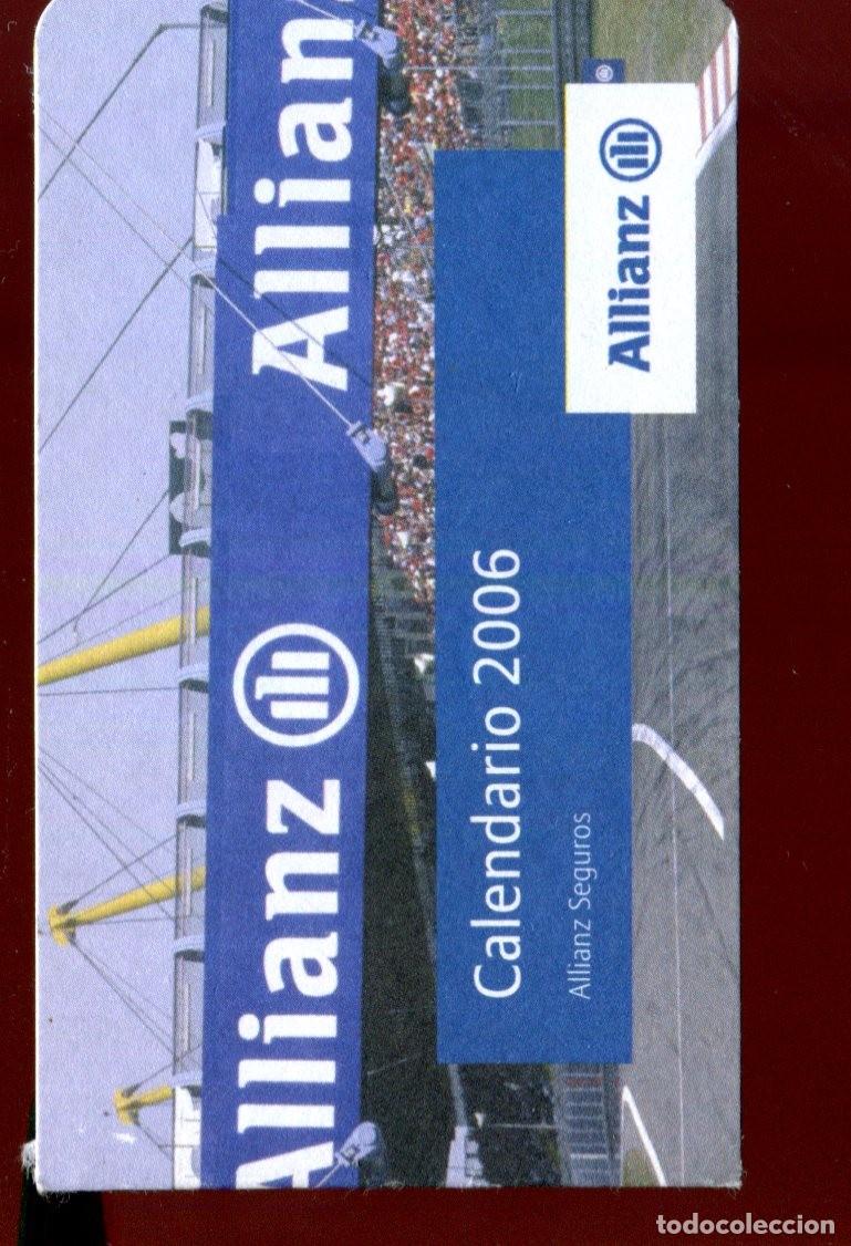 Coleccionismo calendarios: Calendario de bolsillo de Seguros - ALLIANZ - A&Ntilde;O 2006