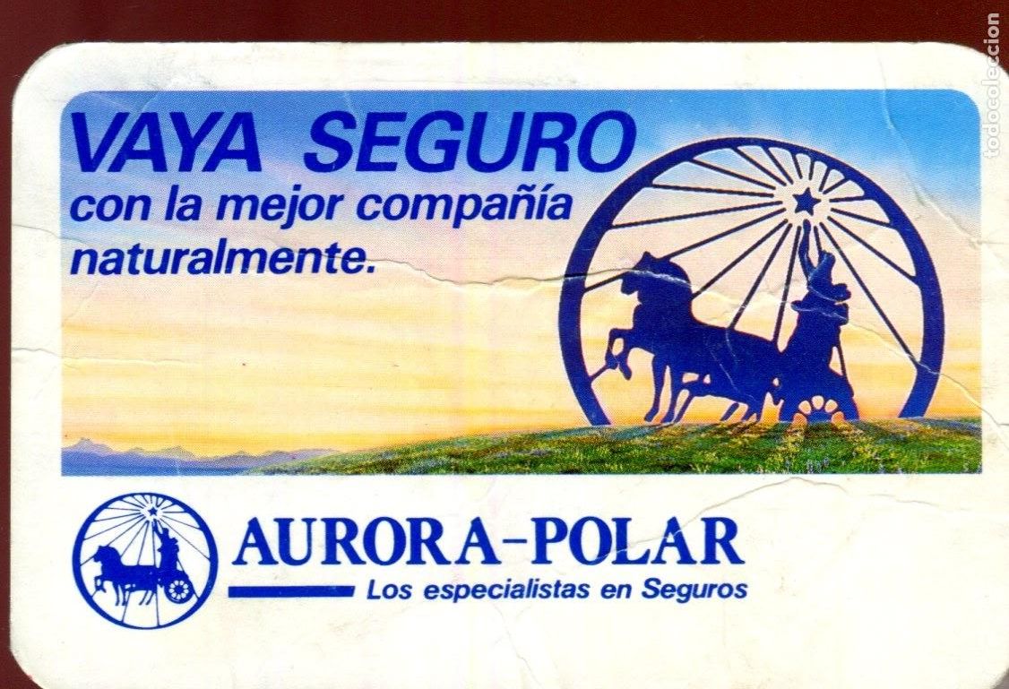 Colecionismo Calend&aacute;rios: CALENDARIO 1991 SEGUROS AURORA POLAR VIDA