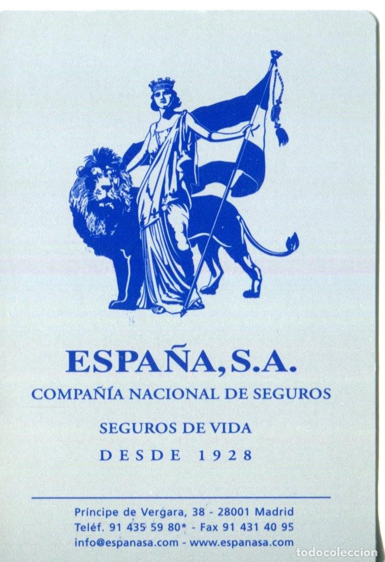 Coleccionismo calendarios: Calendario 2016 ESPA&Ntilde;A COMPA&Iacute;A NACIONAL DE SEGUROS DE VIDA