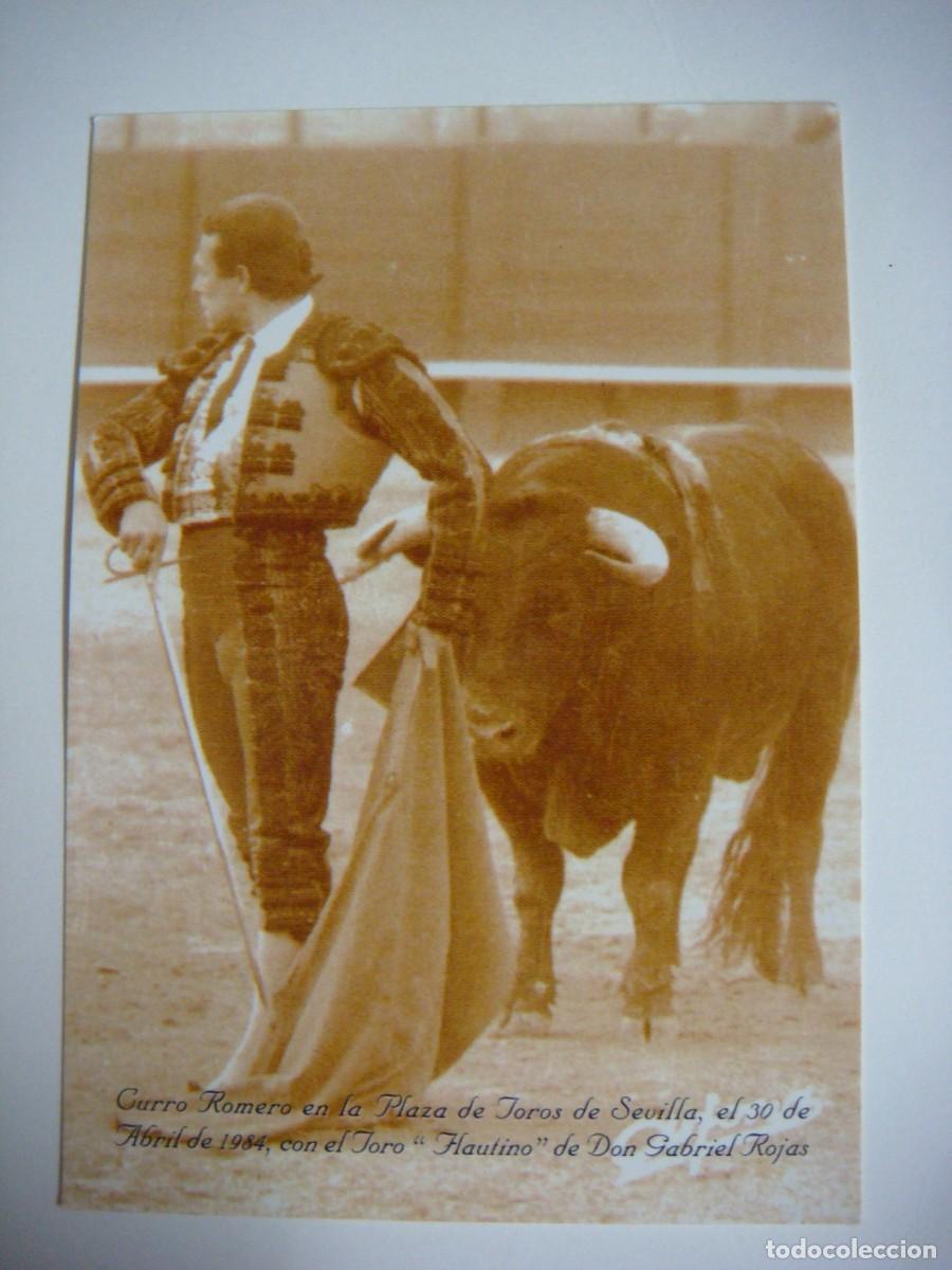 Coleccionismo calendarios: CALENDARIO DE BOLSILLO DEL TORERO CURRO ROMERO A&Ntilde;O 2002-N&ordm;-38