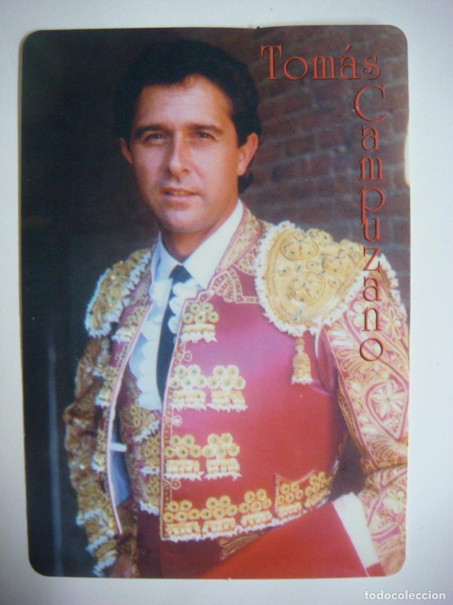 Coleccionismo calendarios: CALENDARIO DE BOLSILLO DEL TORERO TOMAS CAMPUZANO A&Ntilde;O 2002-N&ordm;-38