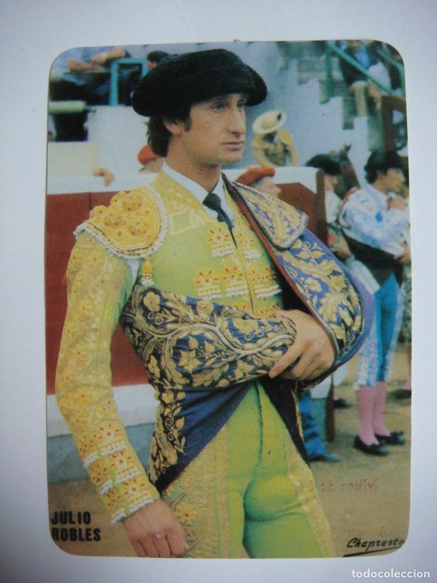 Coleccionismo calendarios: CALENDARIO DE BOLSILLO DEL TORERO JULIO ROBLES A&Ntilde;O 1989-N&ordm;-38