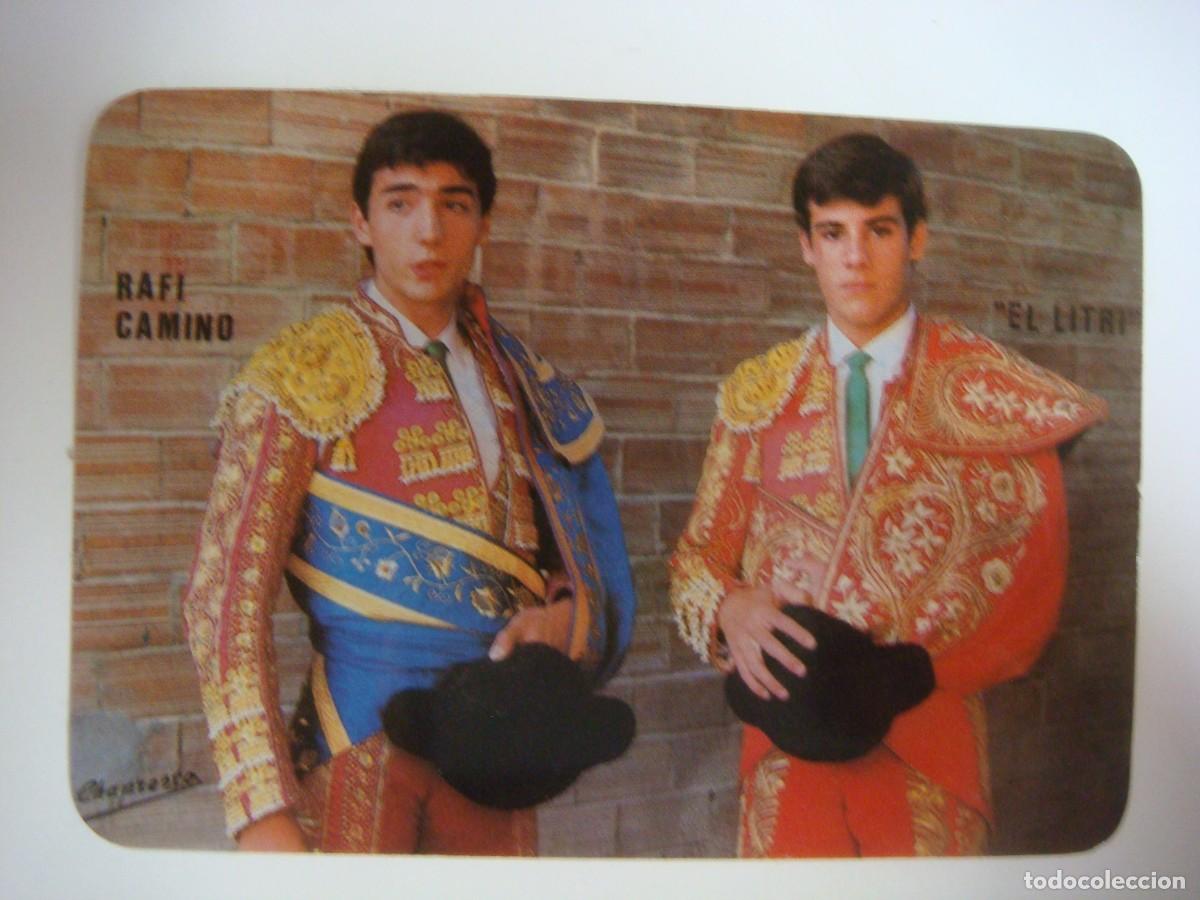 Coleccionismo calendarios: CALENDARIO DE BOLSILLO DEL TORERO RAFI CAMINO Y EL LITRI A&Ntilde;O 1989-N&ordm;-38