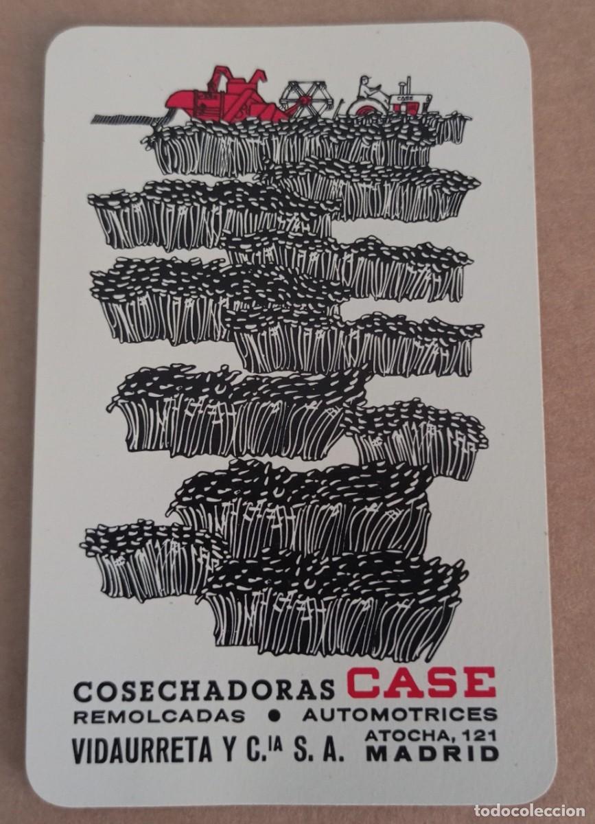 Coleccionismo calendarios: CALENDARIO FOURNIER 1961 - COSECHADORAS CASE