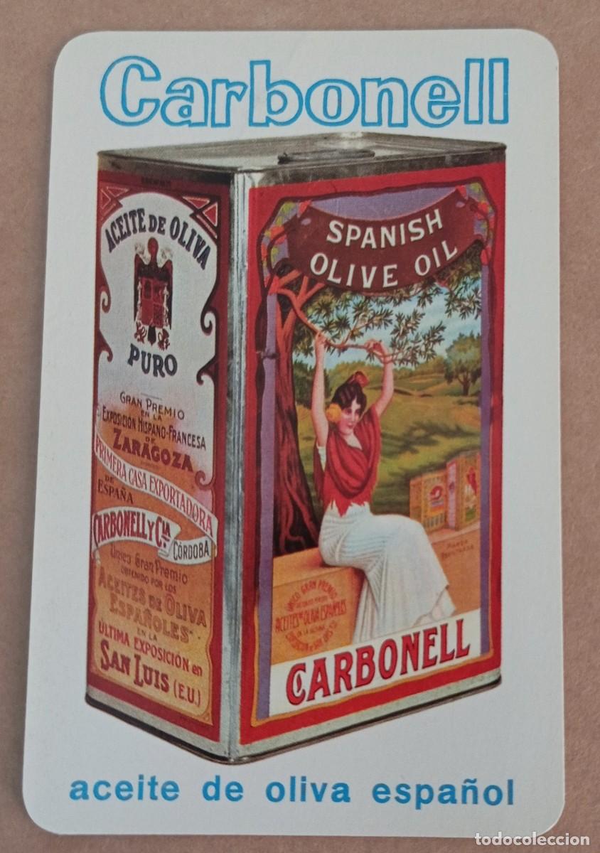 Coleccionismo calendarios: CALENDARIO FOURNIER 1966 - ACEITE CARBONELL