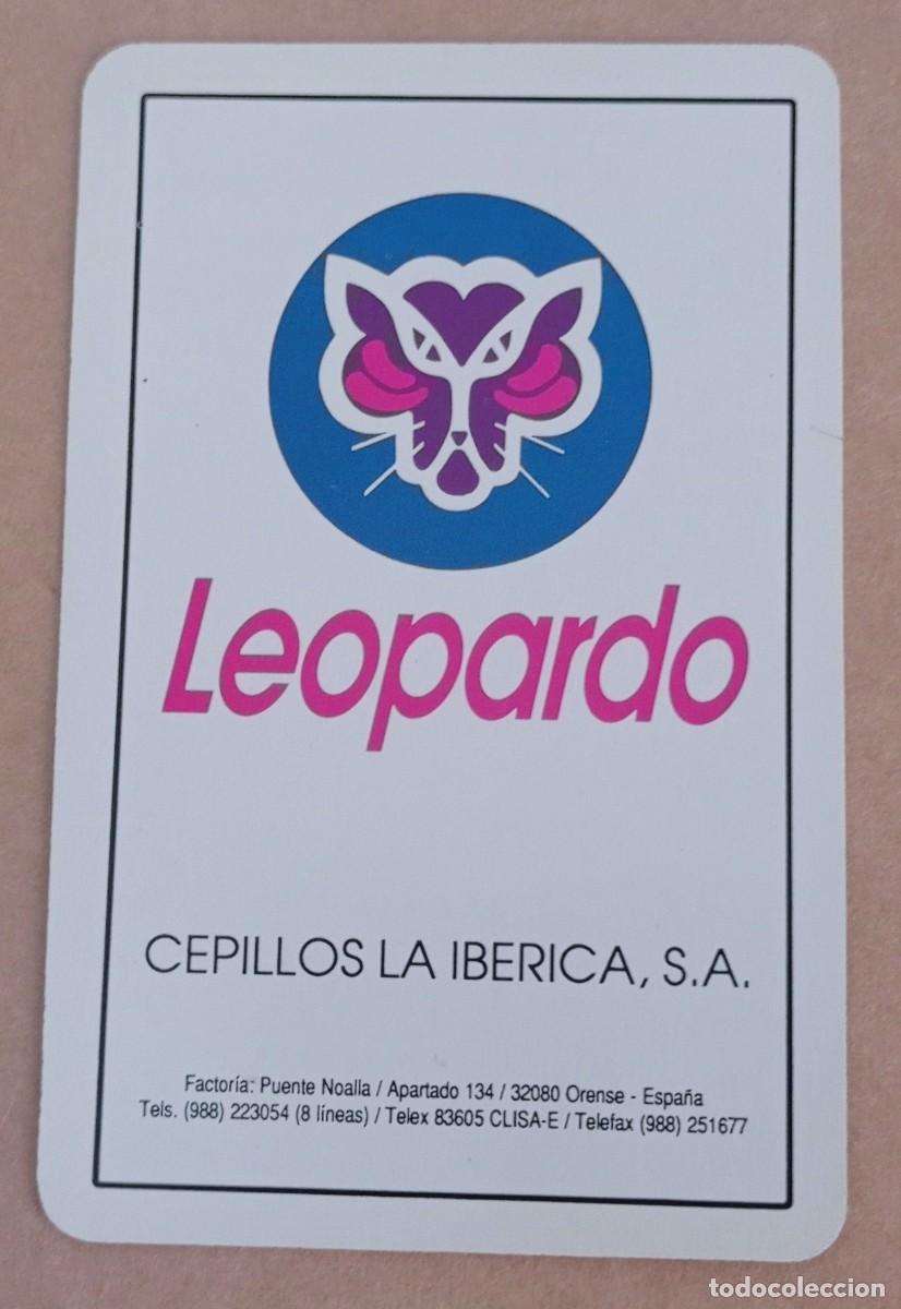 Coleccionismo calendarios: CALENDARIO FOURNIER 1992 - CEPILLOS LA IBERICA - LEOPARDO