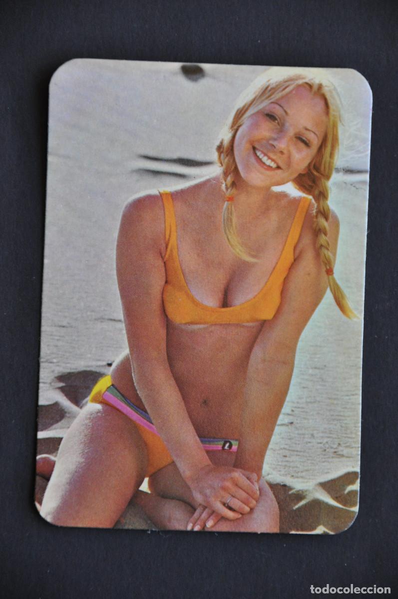 Coleccionismo calendarios: CALENDARIO MODELO FEMENINA 1975 - SIN PUBLICIDAD