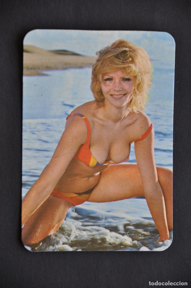Coleccionismo calendarios: CALENDARIO MODELO FEMENINA 1975 - SIN PUBLICIDAD