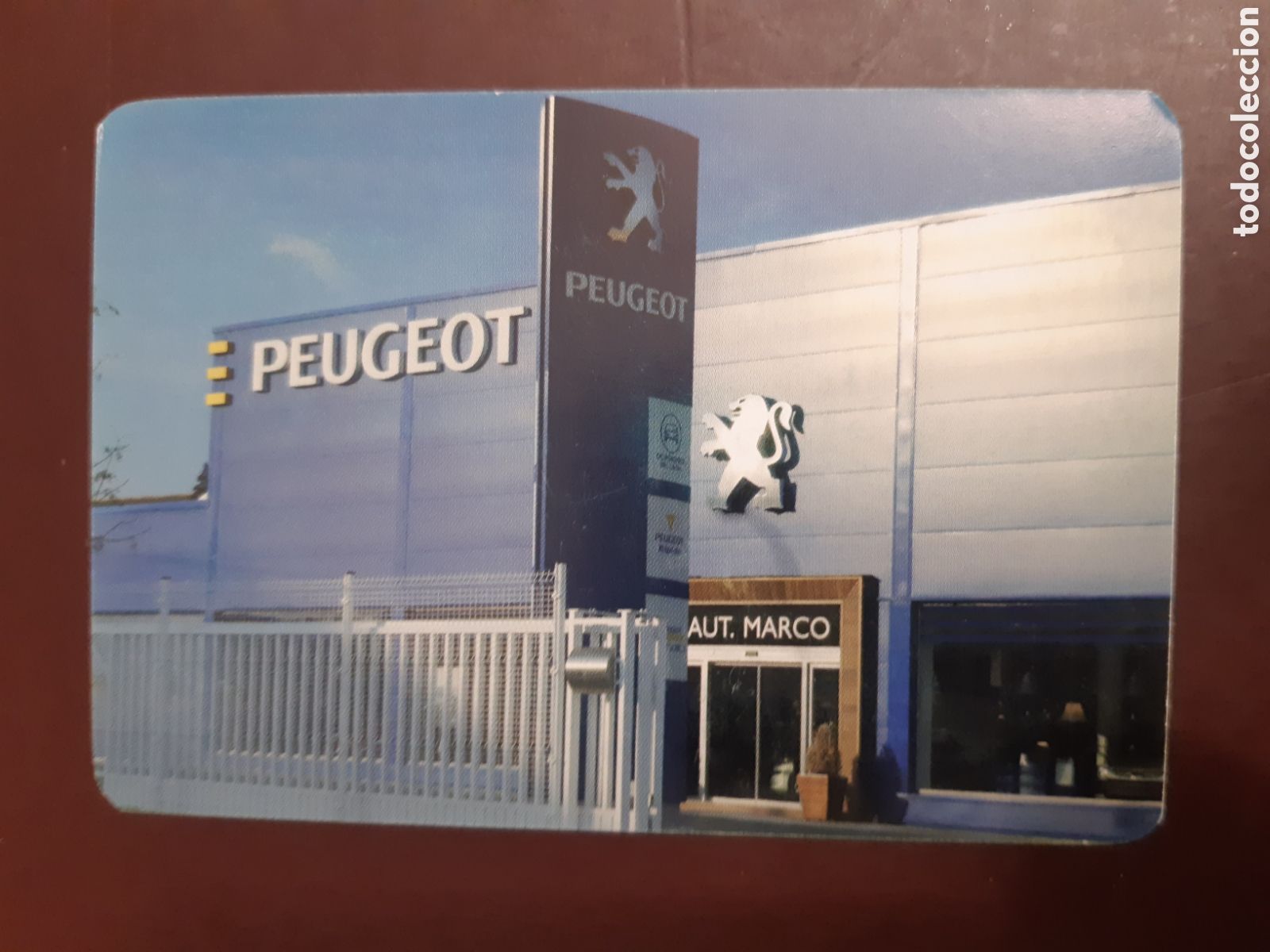 Coleccionismo calendarios: Calendario Peugeot Auto Marco 2008