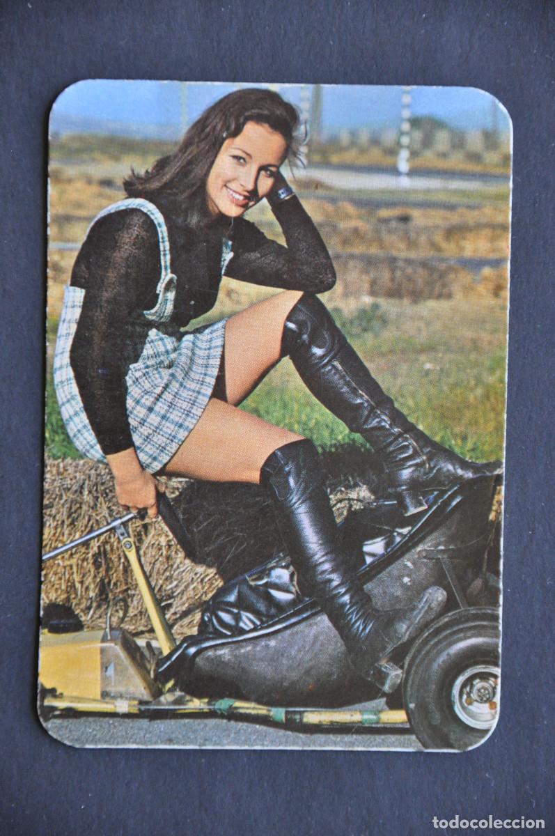 Coleccionismo calendarios: CALENDARIO MODELO FEMENINA 1973- PUBLICIDAD DE MADRID