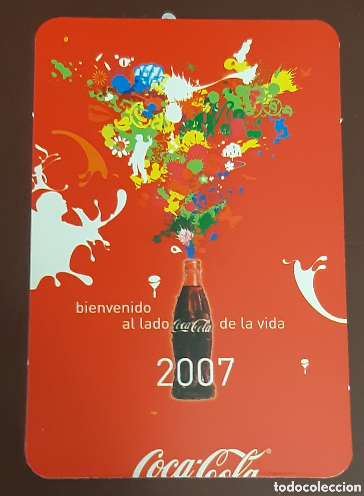 Coleccionismo calendarios: Calendario Coca Cola 2007