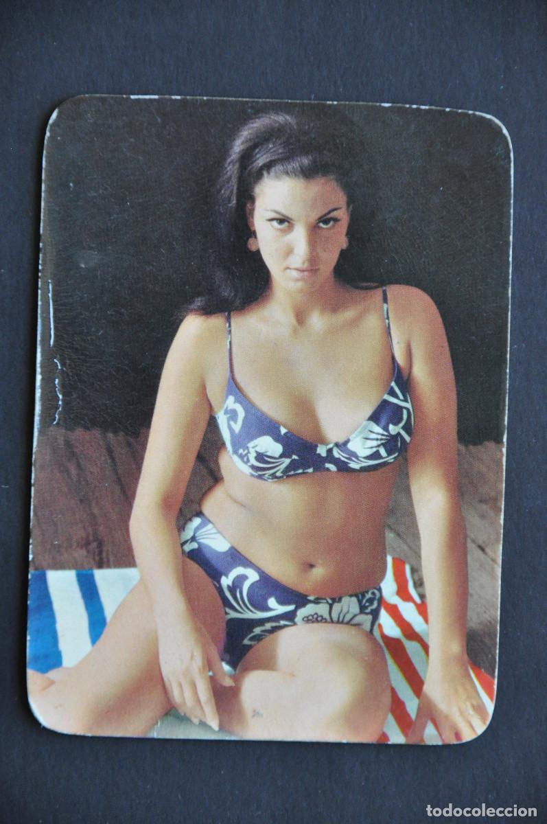 Coleccionismo calendarios: CALENDARIO MODELO FEMENINA 1974- PUBLICIDAD DE HINOJEDO