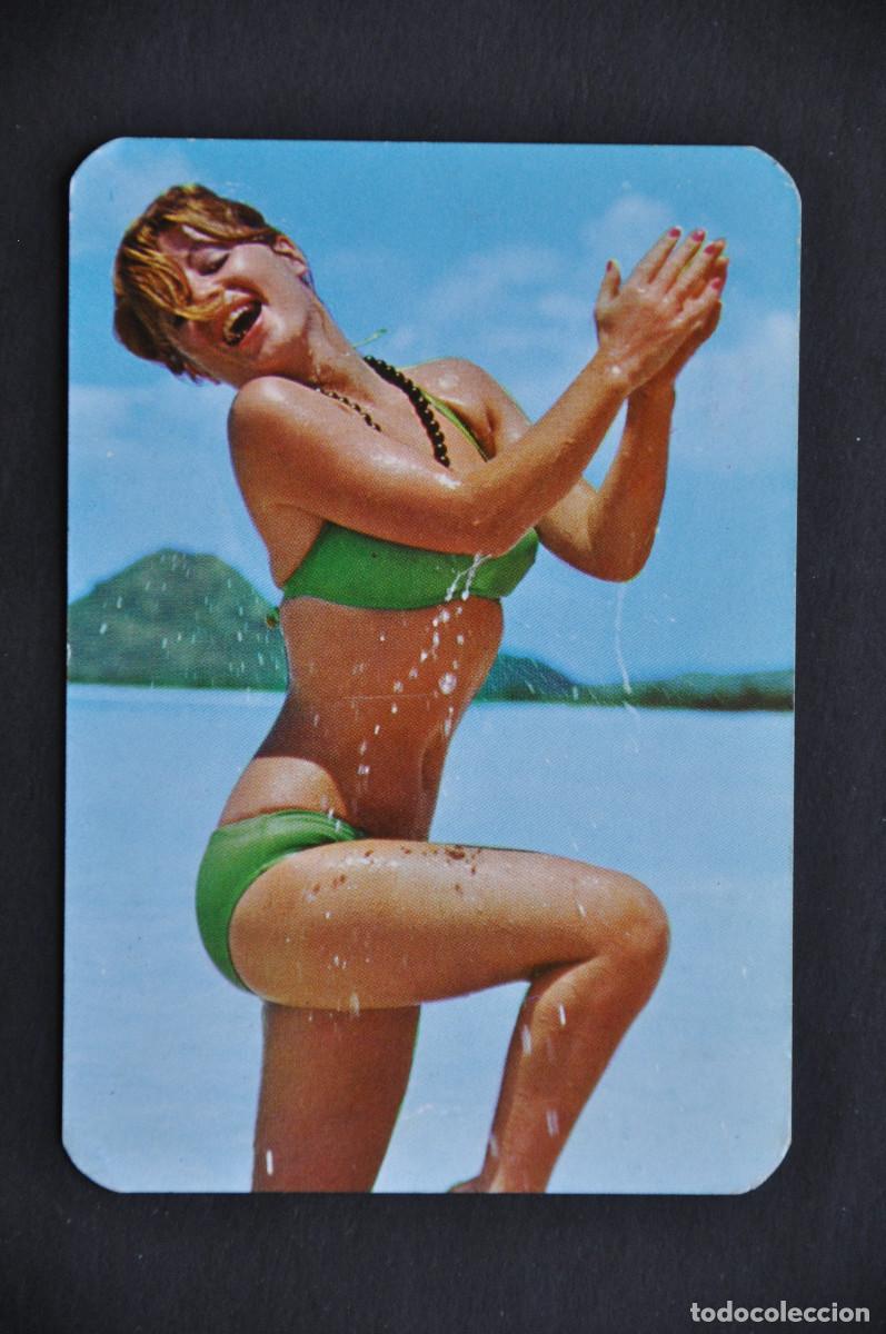 Coleccionismo calendarios: CALENDARIO MODELO FEMENINA 1976- PUBLICIDAD DE SANTANDER