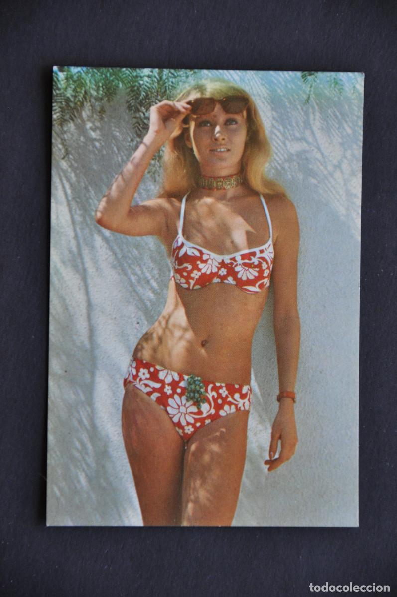 Coleccionismo calendarios: CALENDARIO MODELO FEMENINA 1974 - SIN PUBLICIDAD
