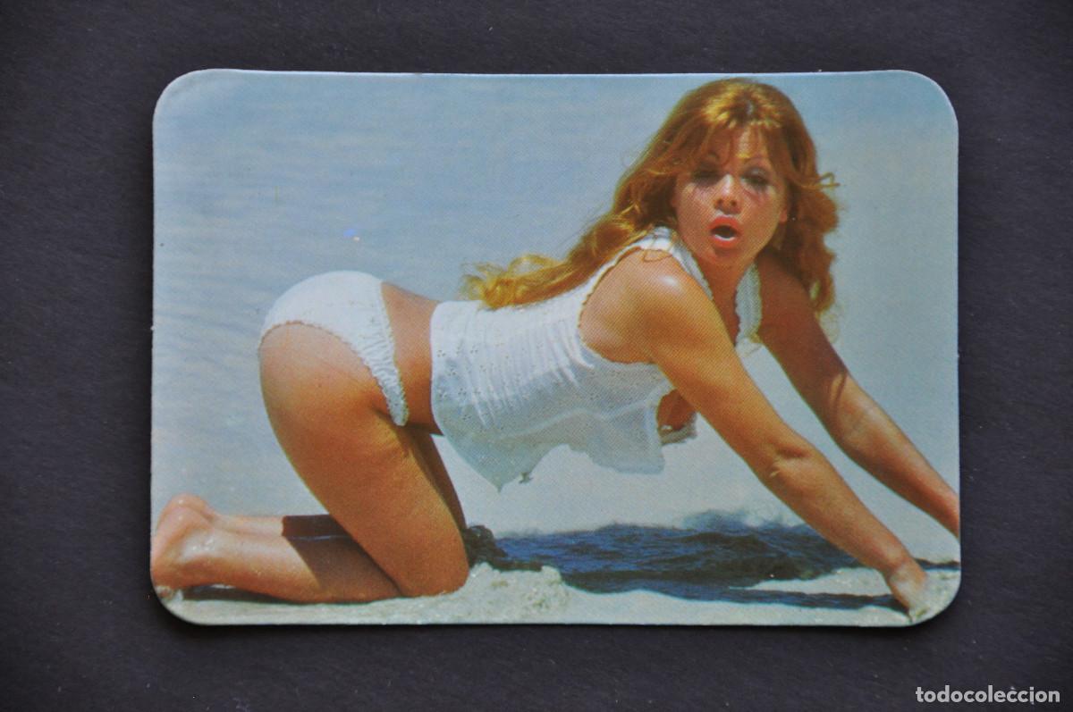 Coleccionismo calendarios: CALENDARIO MODELO FEMENINA 1975 - SIN PUBLICIDAD