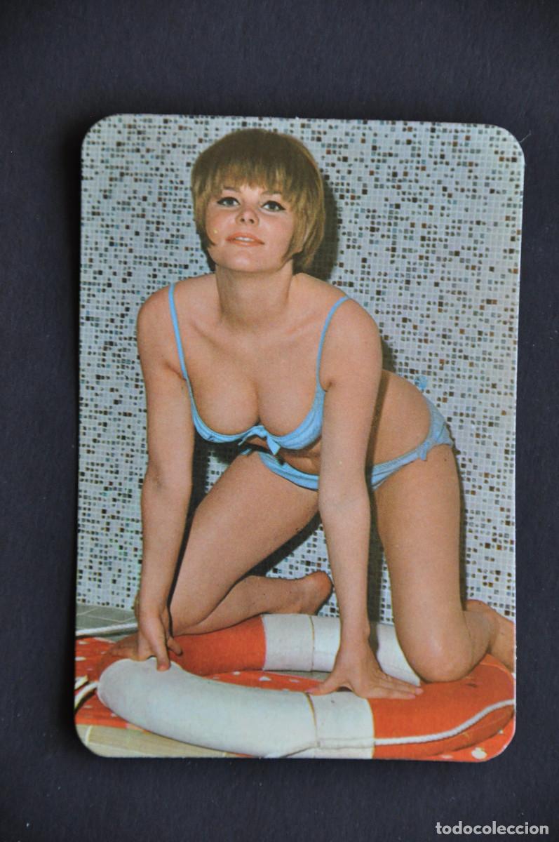Coleccionismo calendarios: CALENDARIO MODELO FEMENINA 1975 - SIN PUBLICIDAD