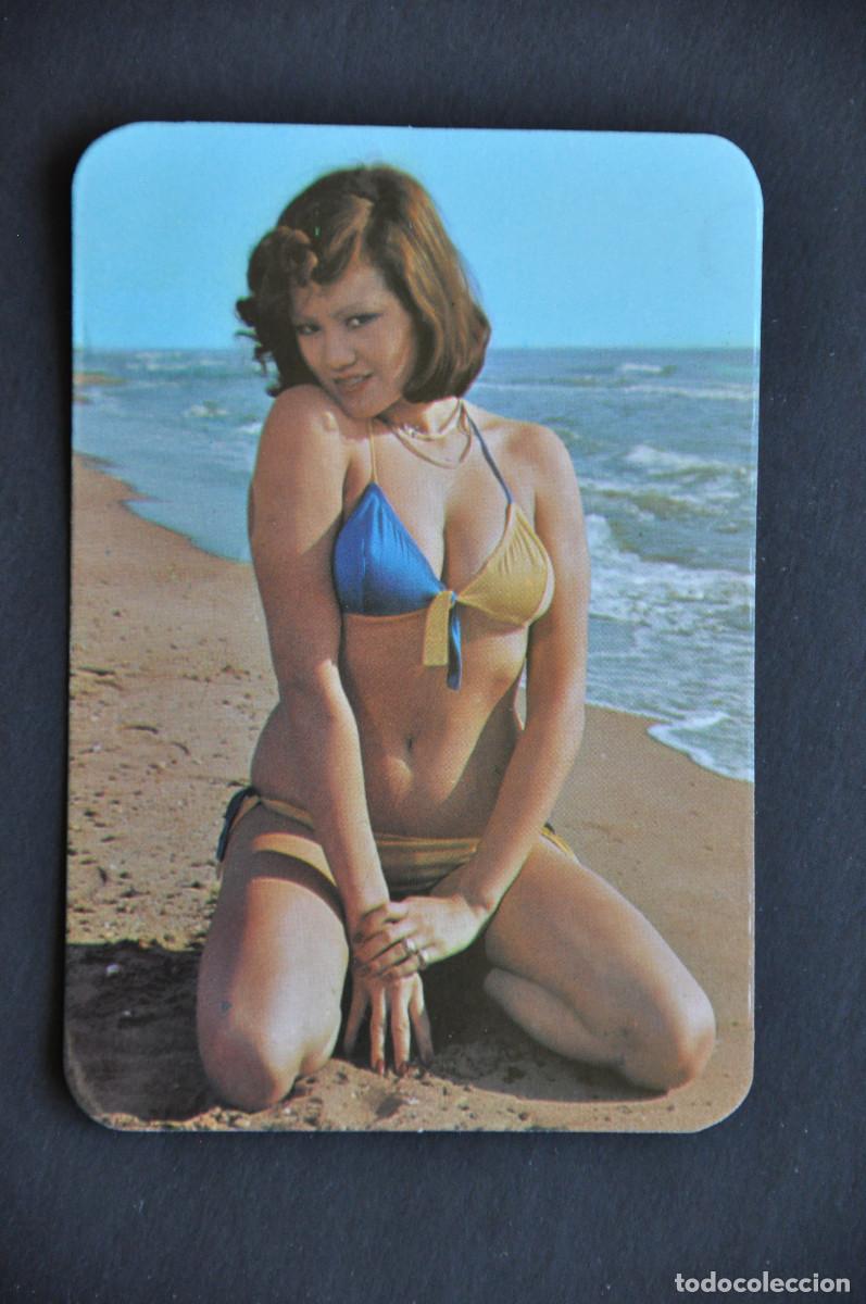Sammeln von Kalendern: CALENDARIO MODELO FEMENINA 1975 - SIN PUBLICIDAD