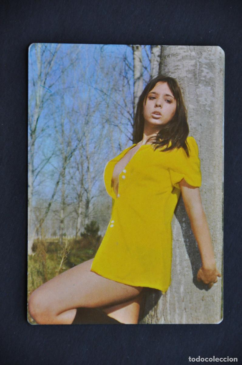 Sammeln von Kalendern: CALENDARIO MODELO FEMENINA 1975- PUBLICIDAD DE SANTANDER