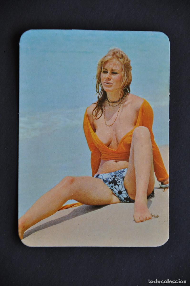Coleccionismo calendarios: CALENDARIO MODELO FEMENINA 1975 - SIN PUBLICIDAD