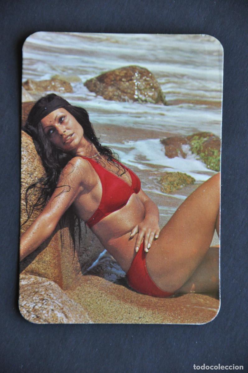 Coleccionismo calendarios: CALENDARIO MODELO FEMENINA 1975 - SIN PUBLICIDAD