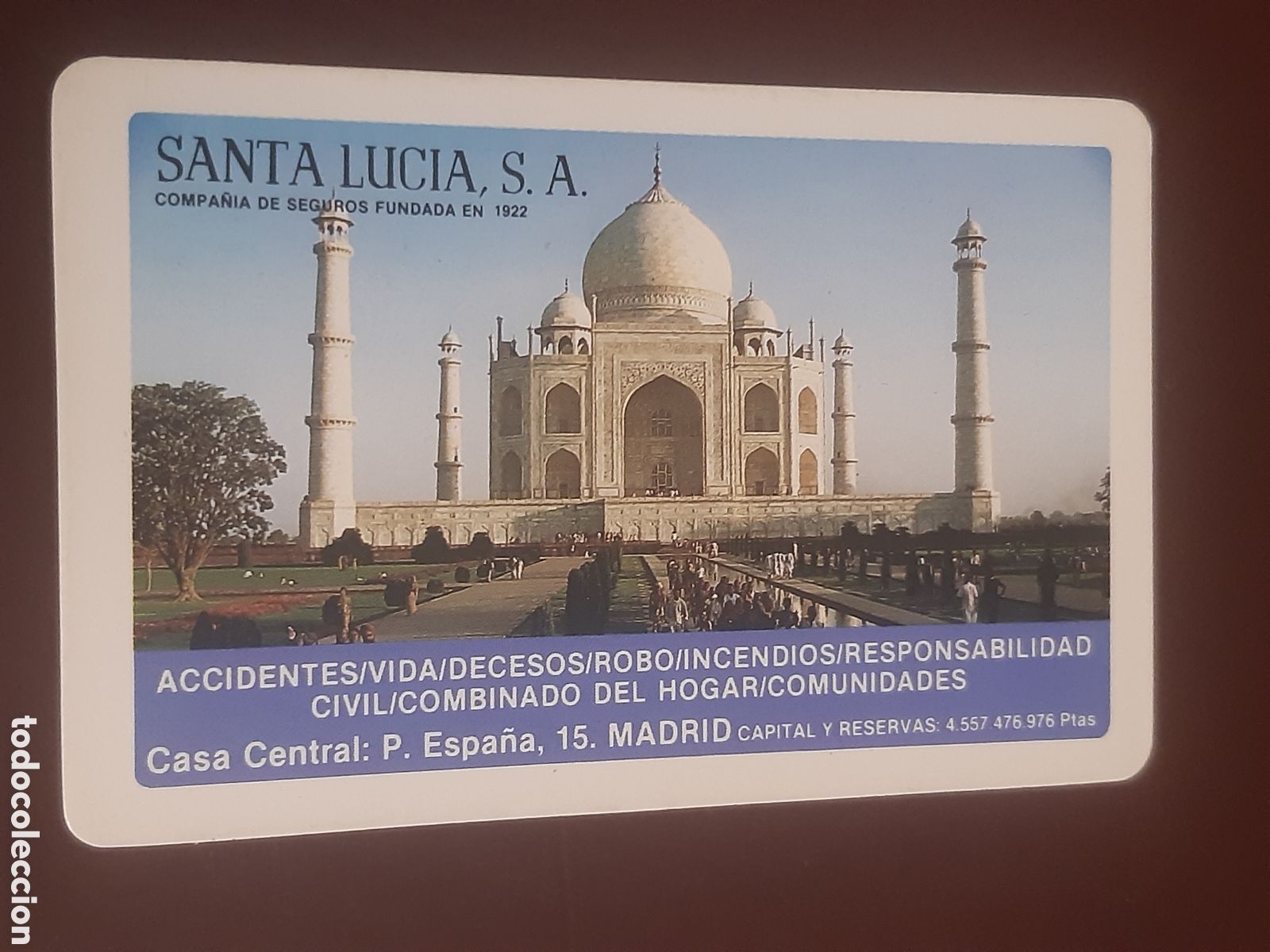 Coleccionismo calendarios: Calendario Santa Luc&iacute;a 1984