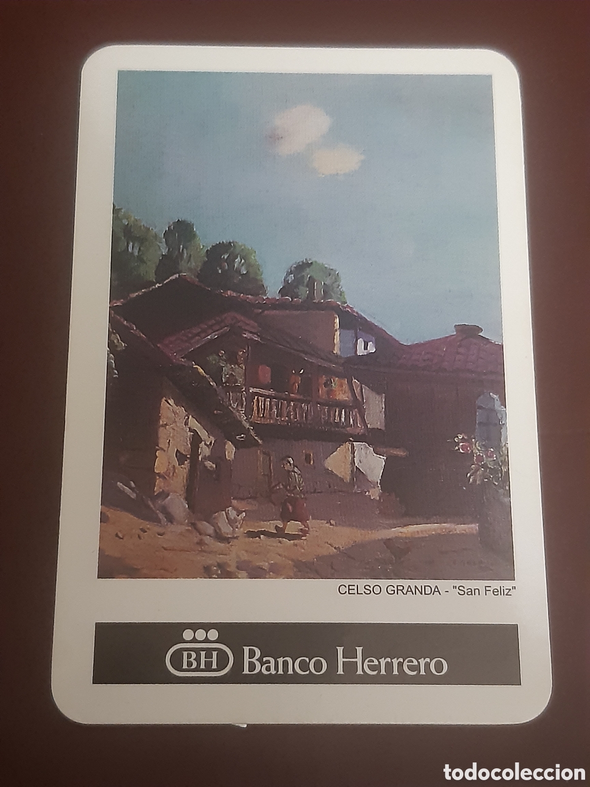 Coleccionismo calendarios: Calendario Banco Herrero 1998