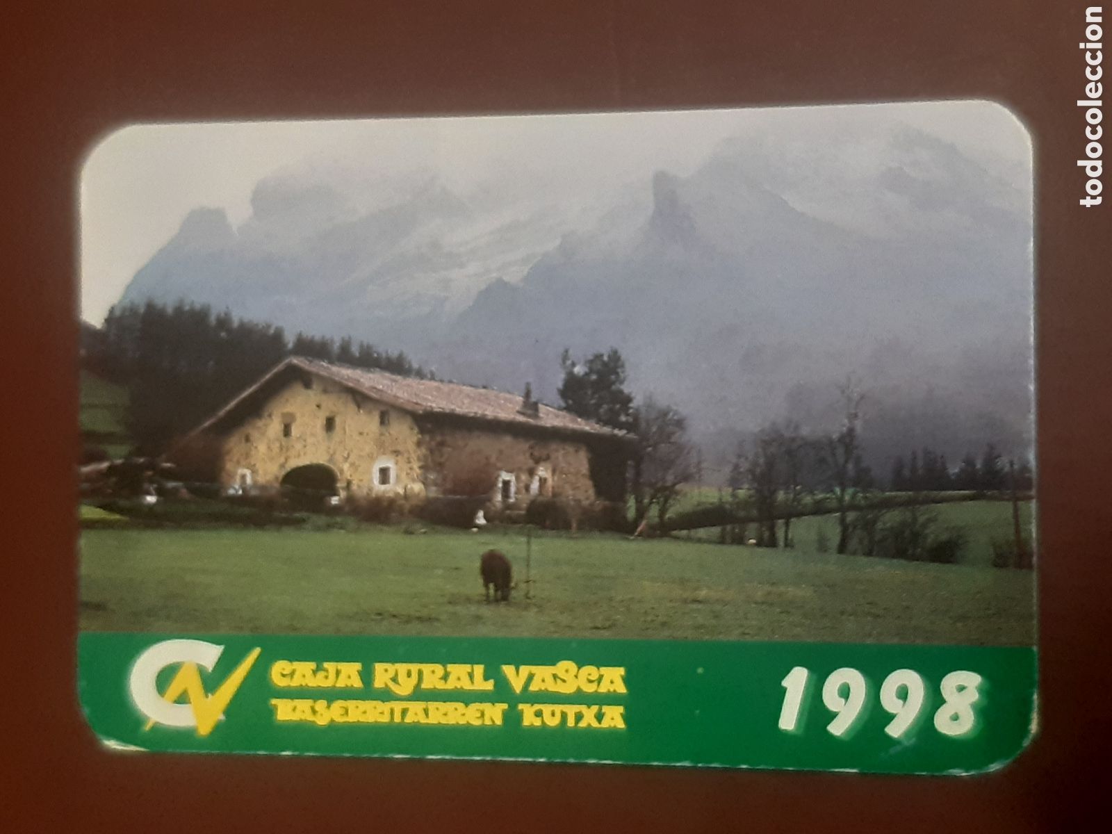 Coleccionismo calendarios: Calendario Caja Rural Vasca 1998