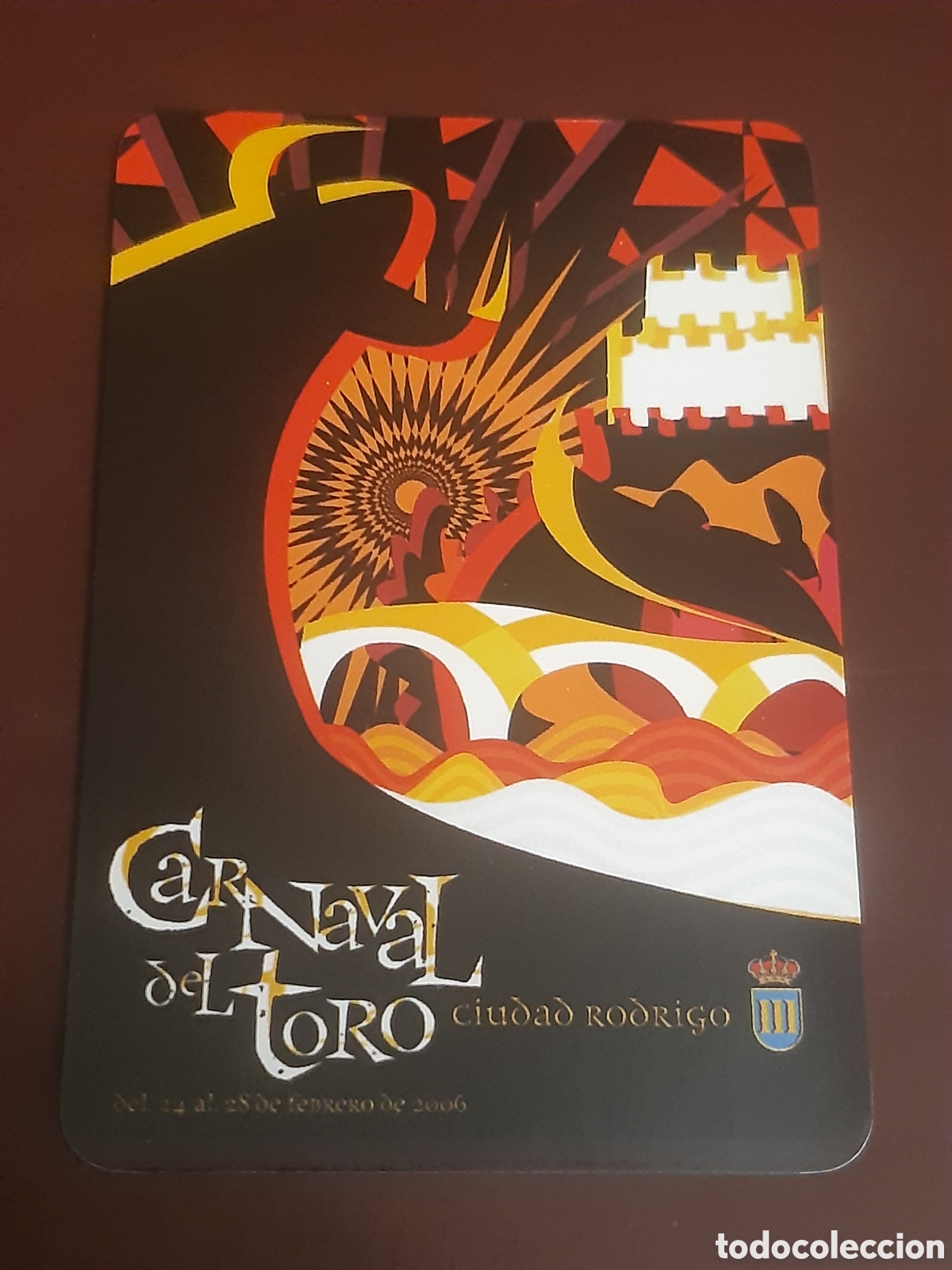 Coleccionismo calendarios: Calendario Carnaval del toro 2006