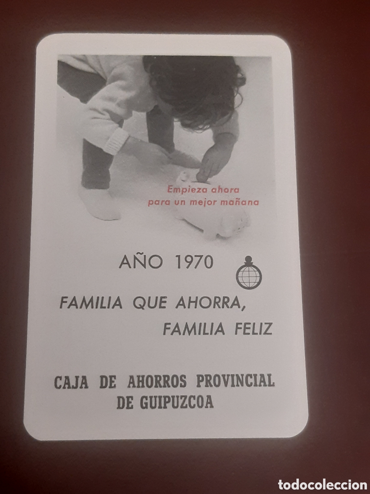 Coleccionismo calendarios: Calendario fournier Caja Provincial de Guipuzcoa 1970