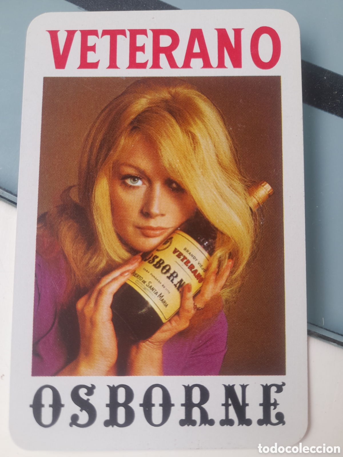 Coleccionismo calendarios: Calendario Bolsillo Veterano Osborne
