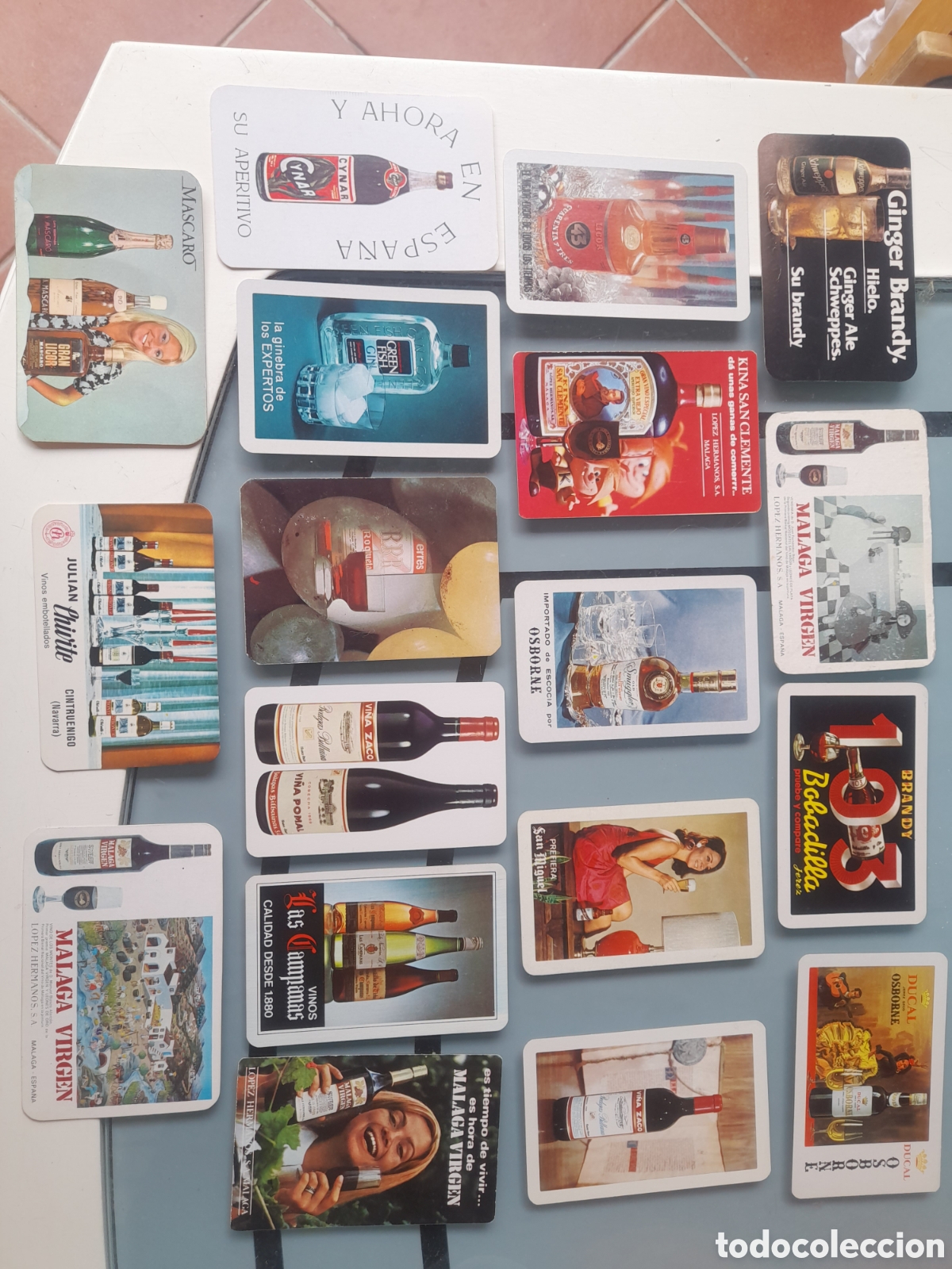 Coleccionismo calendarios: Publicidad Bebidas y Licores (A&ntilde;os 60-80) - Kina, Schweppes, San Miguel...