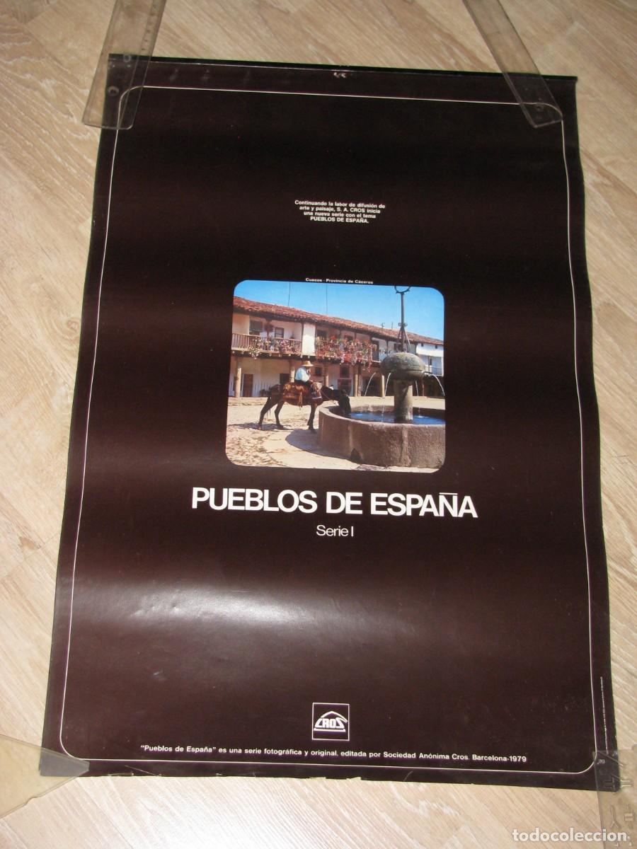 Coleccionismo calendarios: CALENDARIO DE PARED 1979. GRUPO CROS. PUEBLOS DE ESPA&Ntilde;A. SERIE 1. 62X41 CM