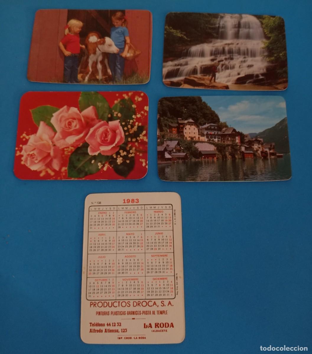 Coleccionismo calendarios: LOTE DE 20 CALENDARIOS 1983 - Foto 6