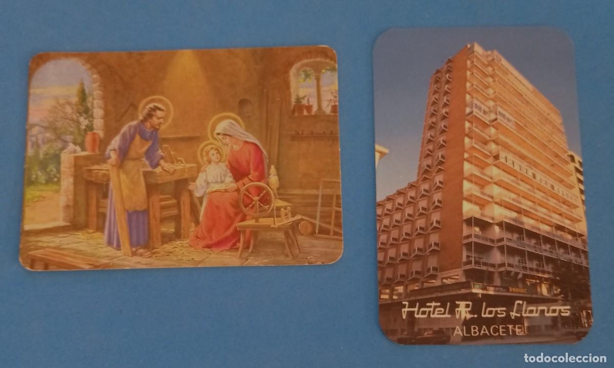 Coleccionismo calendarios: DOS CALENDARIOS 1992 - CHATARRAS CLEMENTE - HOTEL LOS LLANOS