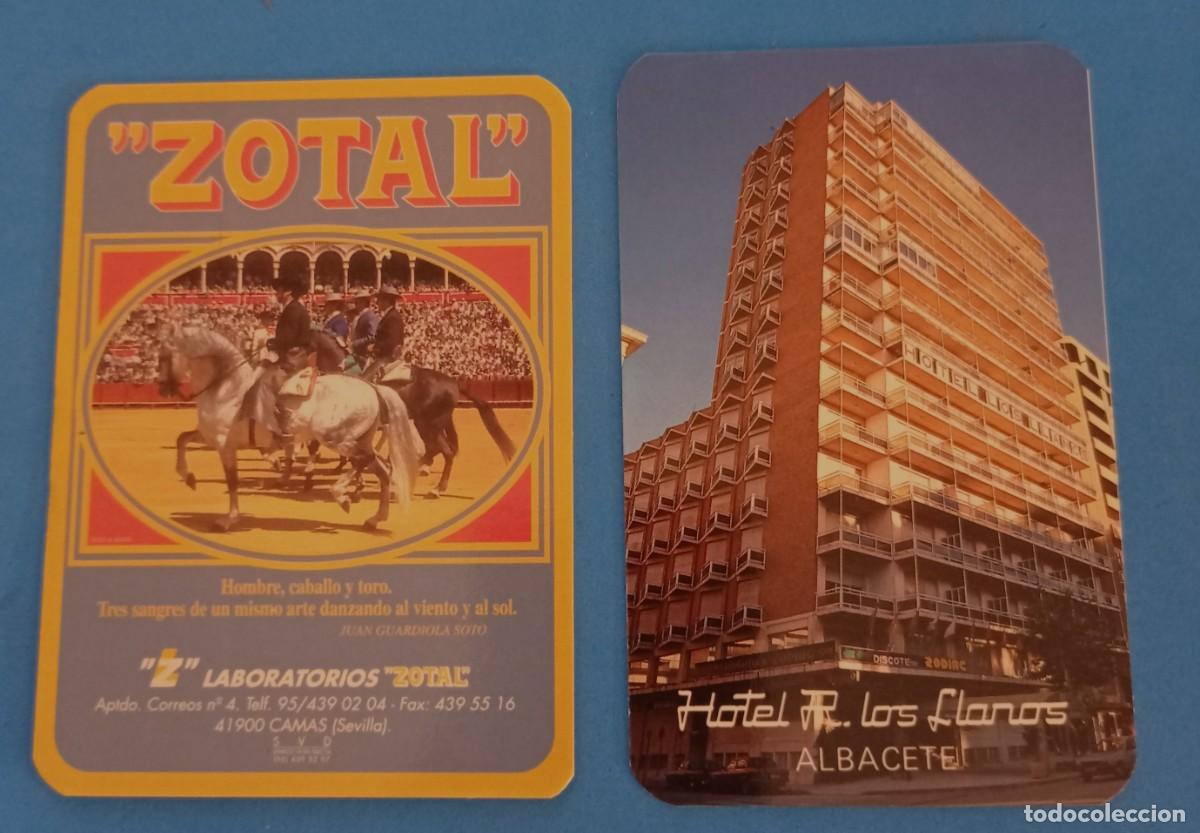 Coleccionismo calendarios: DOS CALENDARIOS 1994 - ZOTAL - HOTEL LOS LLANOS