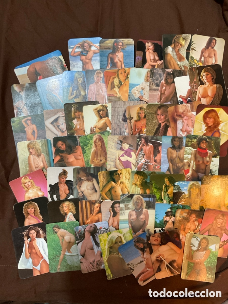 Coleccionismo calendarios: LOTE DE 54 CALENDARIOS DE BOLSILLO SEXY EROTICO